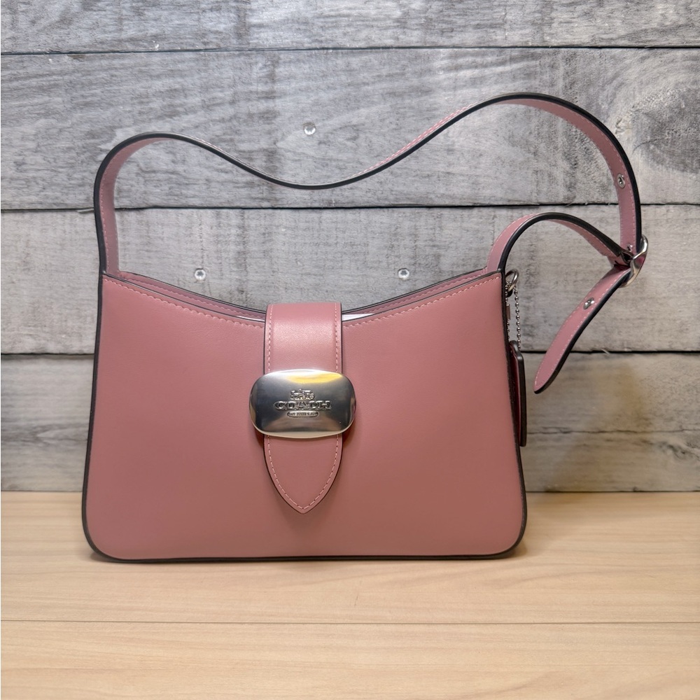 Coach NEW ELIZA Pink Shoulder Bag - Picture 10 of 15